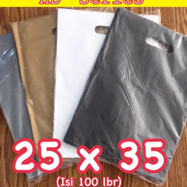 

Kantong Plastik Pond Oval Polos 25x35 - HD Plong 25x35 - Putih