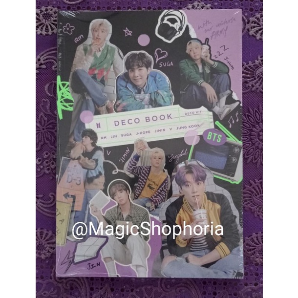 [BOOKED] Deco Book Deco Kit BTS Sealed