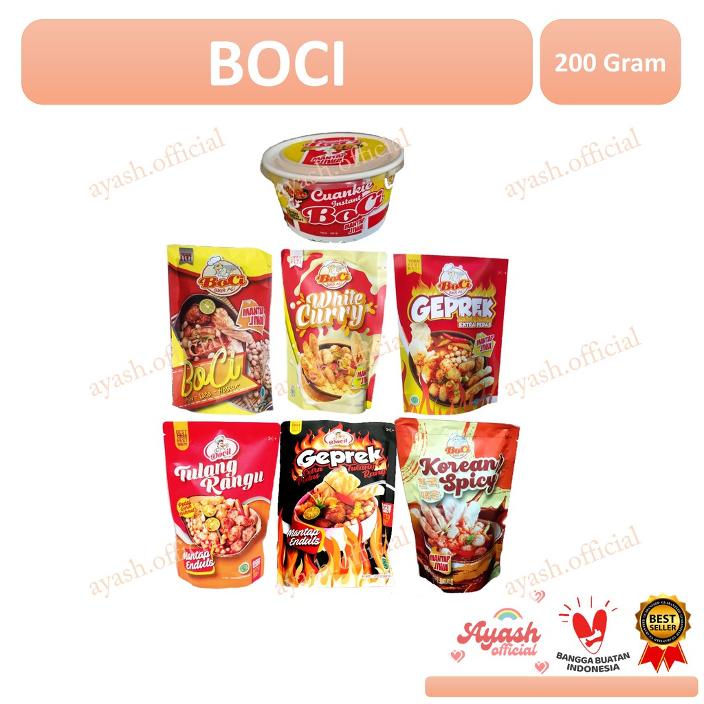 

Boci Baso Aci Mantap Jiwa Best seller