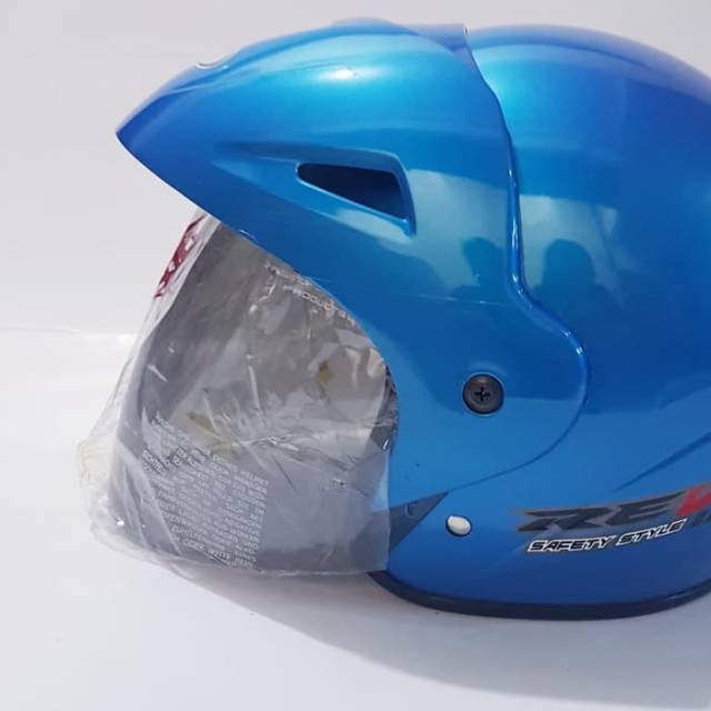 Kaca Helm/visor helm Chen2 / helm Ali  Anti Pecah. Tahan Banting.Kaca  - Putih BENING HITAM MURAH