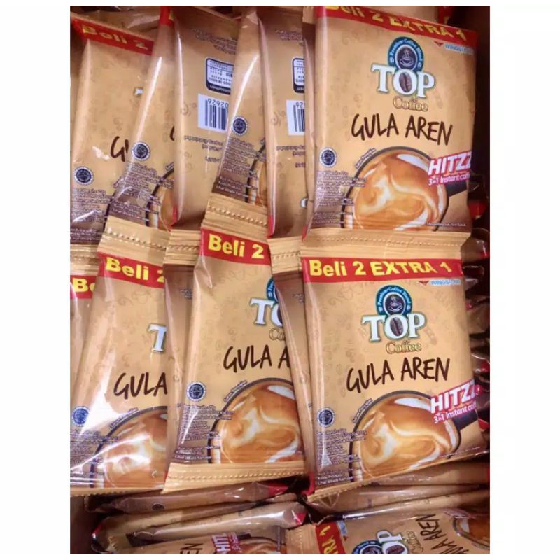 TOP Coffee Gula Aren 15 x 22gr