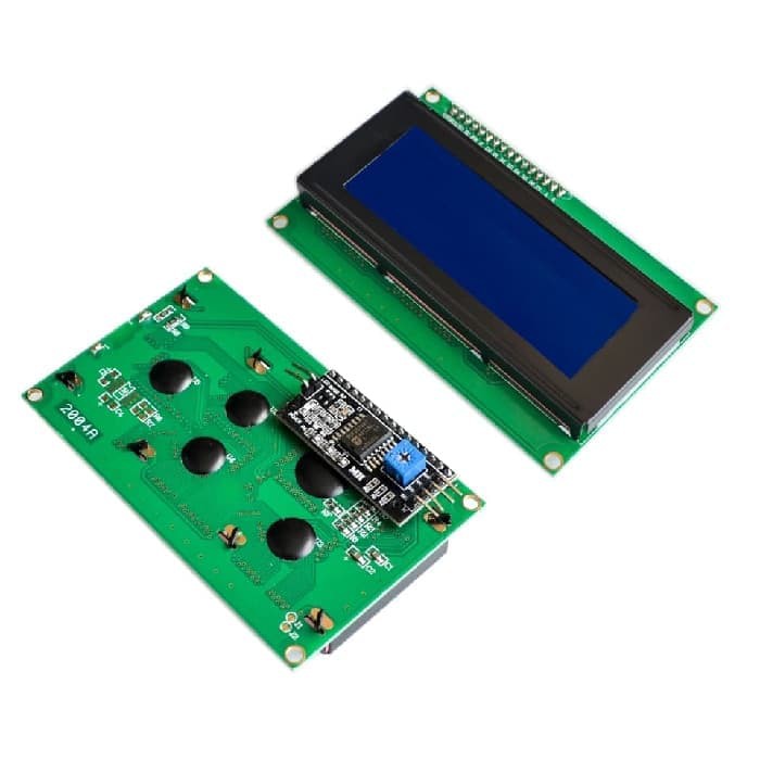 Blue LCD 2004 + i2C IIC Backpack LCD Module for Arduino LCD2004
