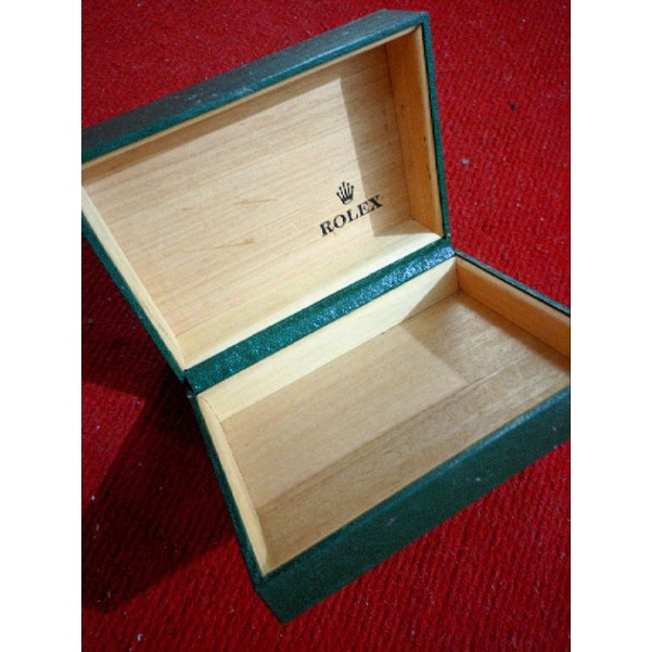 Preloved Kotak Box Jam Rolex - Original Second Termurah Bahan Tebal Berkualitas