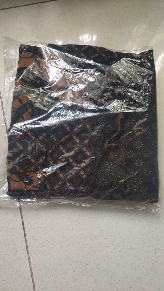Kemeja Batik Prabu Bahan Dobby Reguler Fit A599