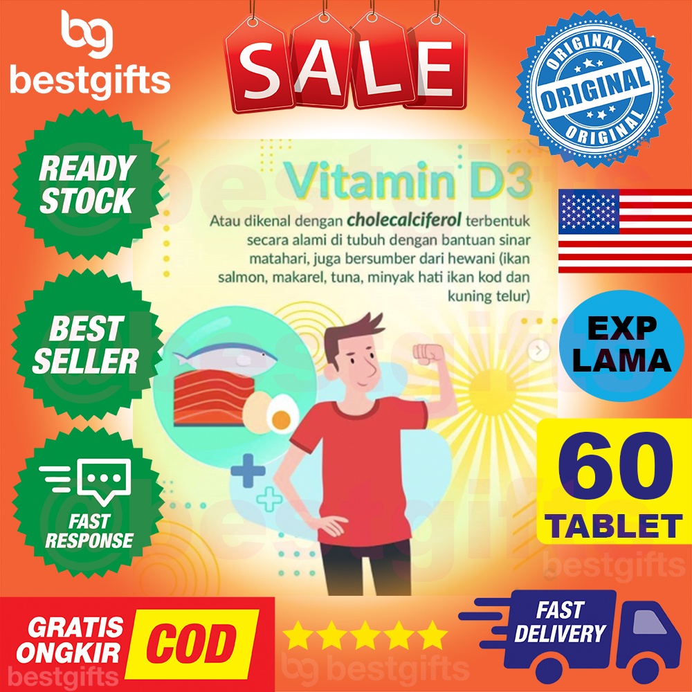 NUTRIMAX VITAMIN D3 1000 IU VIT D 1000IU IMUNITAS IMUN KEKEBALAN TUBUH NYERI SENDI TULANG 60 TABLET