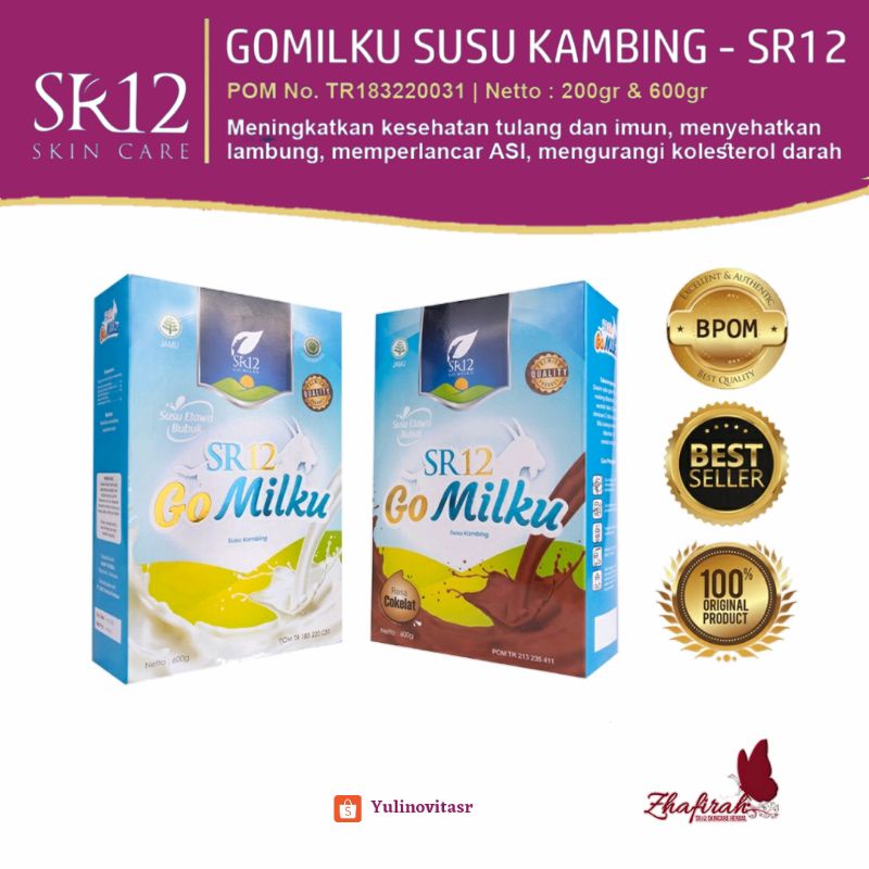 

NEW PRODUCT GO MILKU SR12 SUSU KAMBING ETTAWA MURNI TANPA GULA / GO MILKU SR12