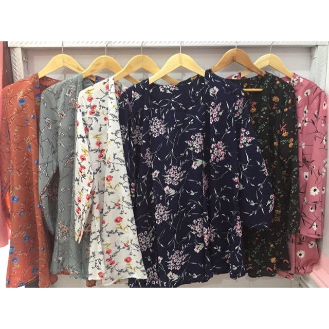 OUTER FLOWER / OUTER BUNGA / CARDIGAN BUNGA / CARDIGAN FLOWER
