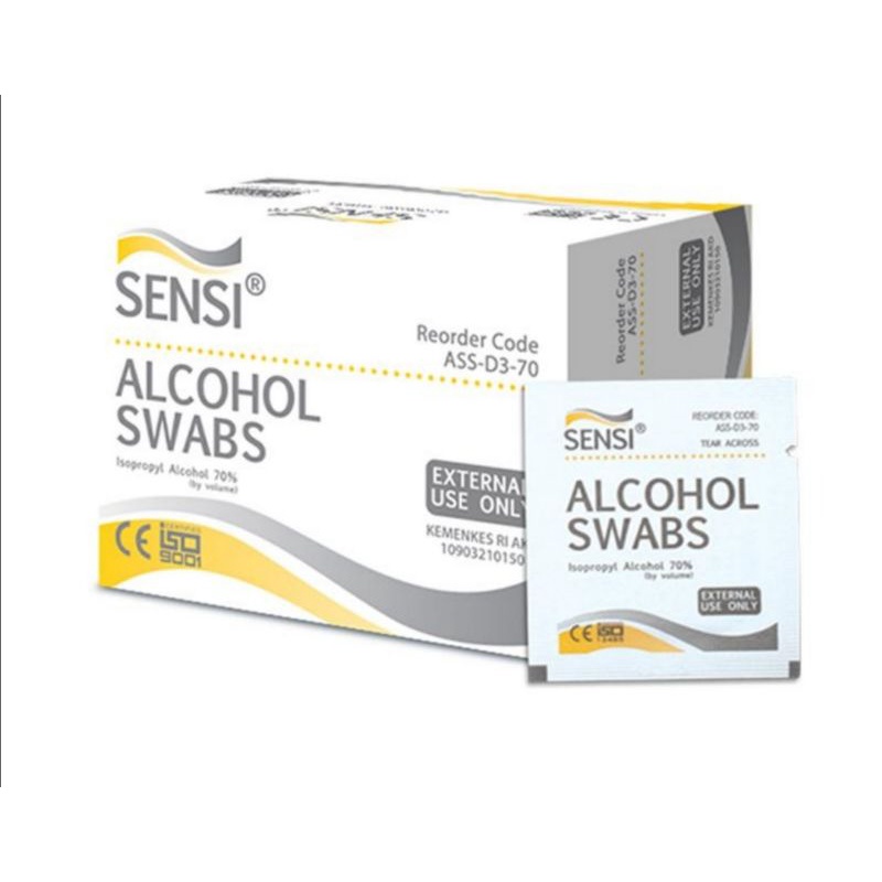 Alkohol Swab Tissue Alkohol