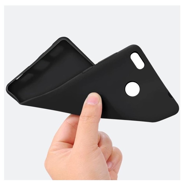 Grosir Slim Matte Softcase  Xiaomi Samsung Oppo Iphone Vivo - Limited - Hitam Aksesoris Smartphone