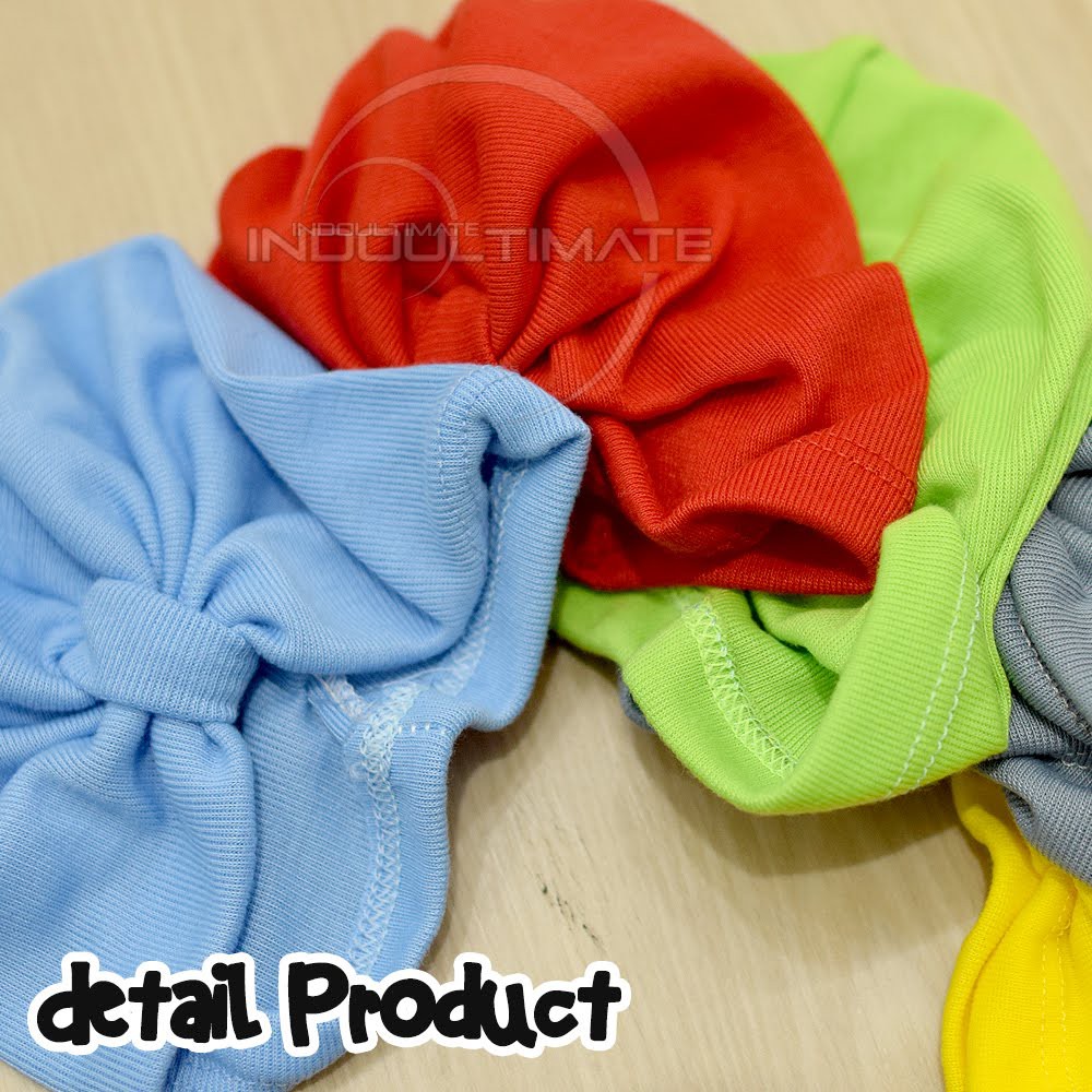 kupluk Turban Anak Bayi Perempuan 0-9 Bulan Turban Kerudung Bayi Anak Perempuan Kupluk Bayi TRB-01