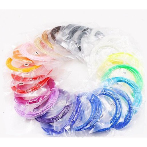 

5 Meter Tinta Refill Isi Ulang 3D Pen Printer Filament 1.75mm PLA