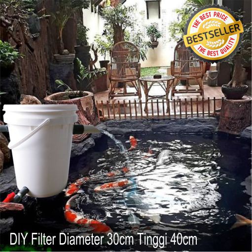 PENJERNIH DIY FILTER KOLAM/AQUARIUM IKAN KOI DARI EMBER KOMPLIT