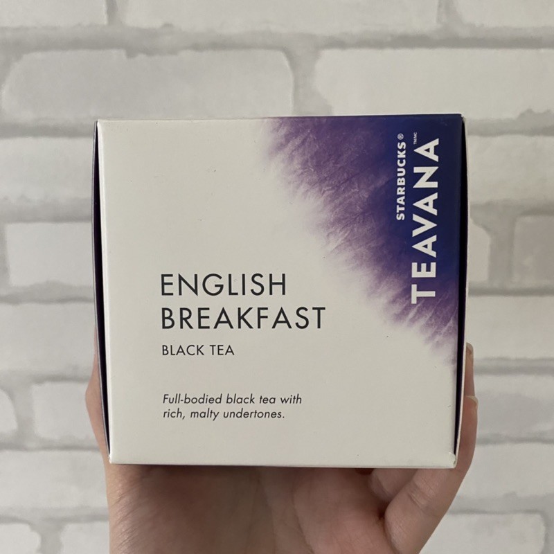 

Starbucks Teavana Tea English Breakfast Black Tea Original Box