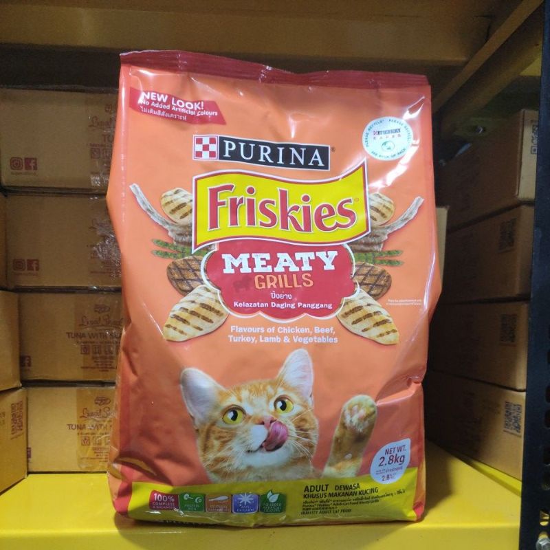 Friskies meaty grill 2.8kg freshpack