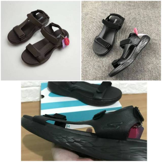 SKECHERS SANDAL ON THE GO Ventur / Skechers sandal pria (Sandal Gunung) + box