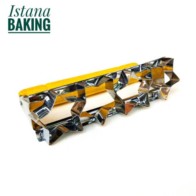 Cetakan kue kering roti kacang cookie cutter nastar bintang