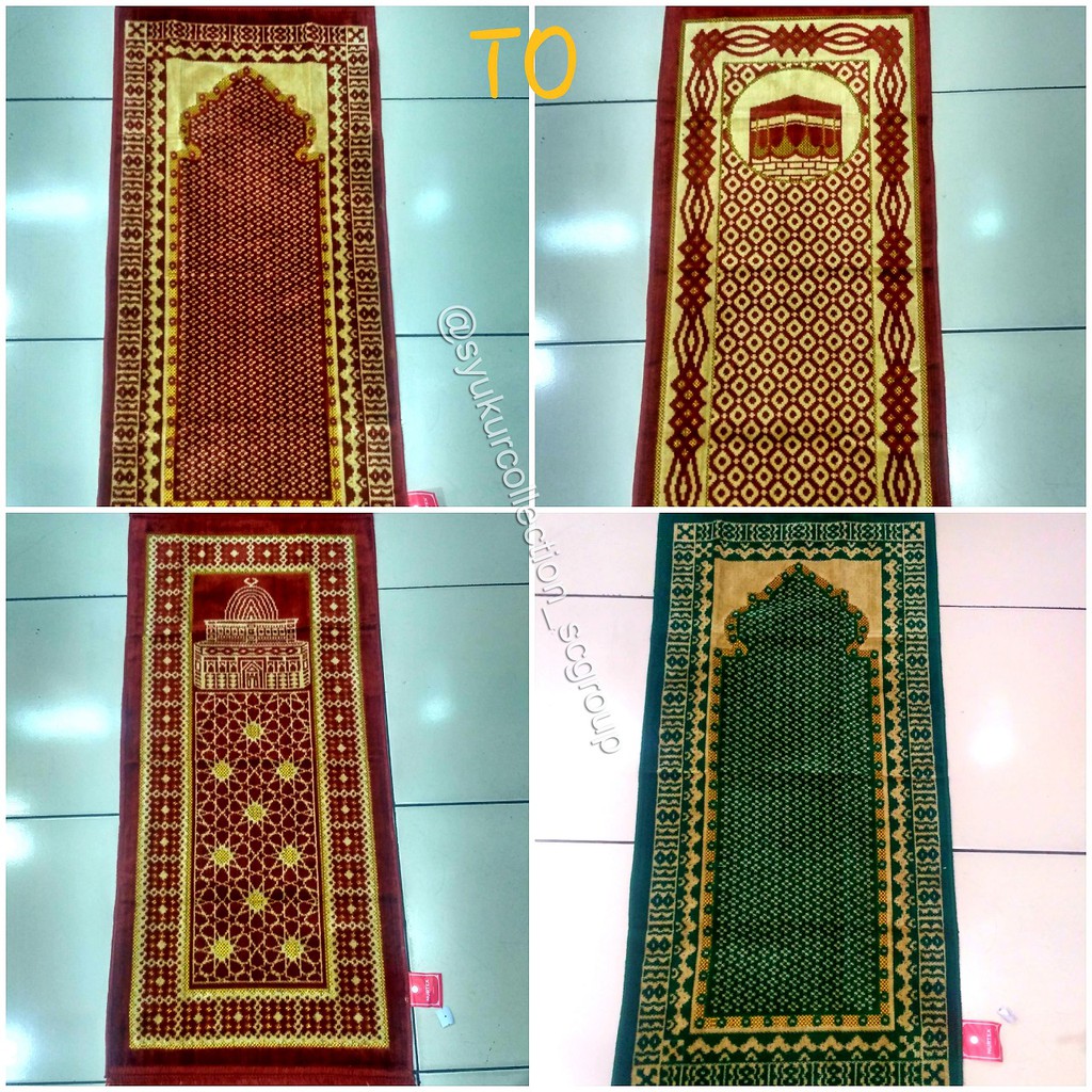 SAJADAH TURKI TURKIYE BULU TEBAL NURTEX TANGGUNG HALUS BLUDRU LEMBUT