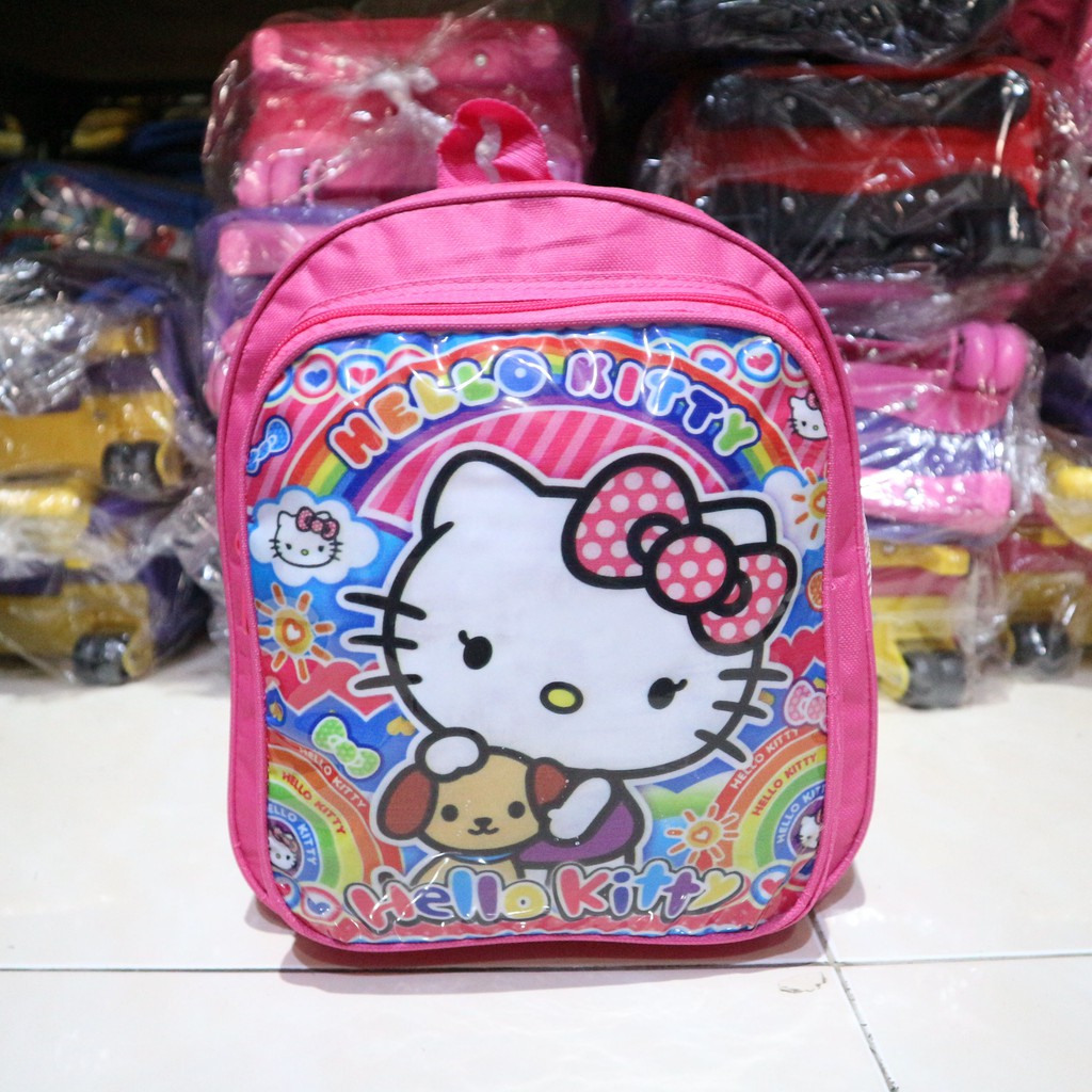 Murah Meriah Tas Anak Hello Kitty Kecil Pink Ransel Sekolah Anak