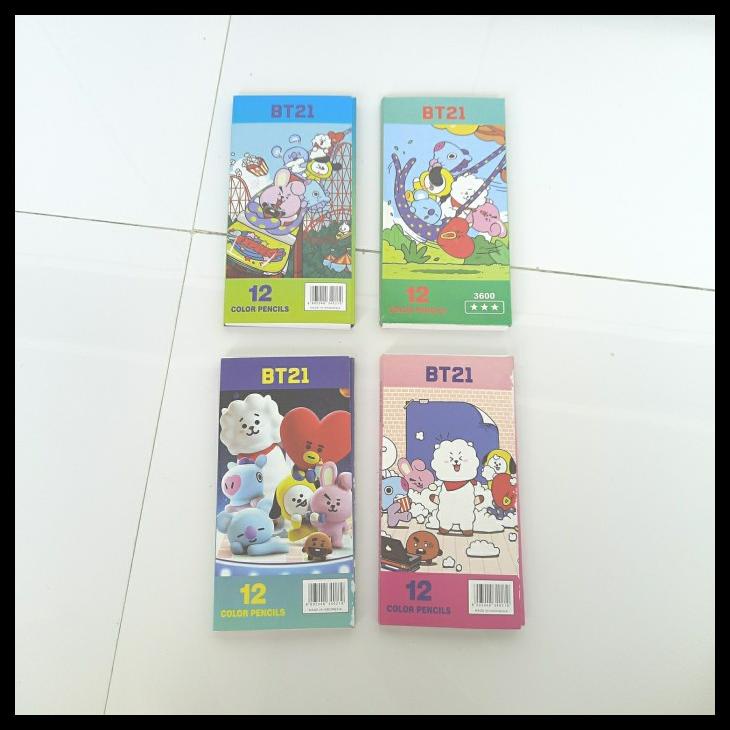 

Pensil Warna Bts 3600 12 Warna Panjang 1 Set