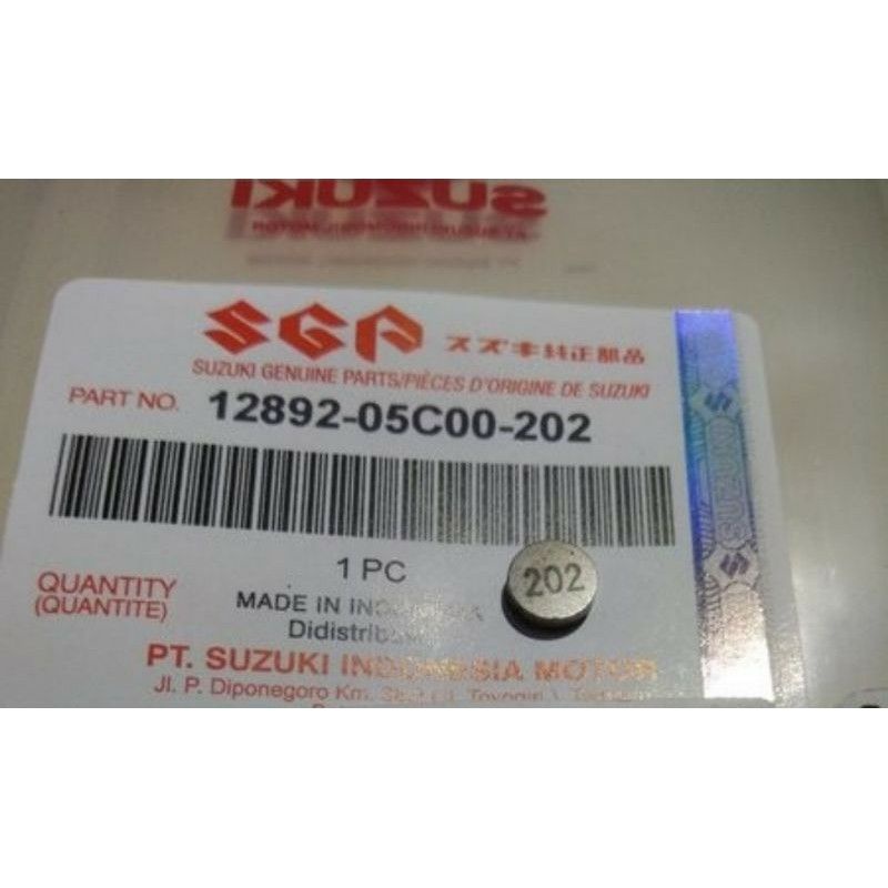 SIM KLEP SATRIA FU 150 UKURAN 202 ORI SGP 1 PCS