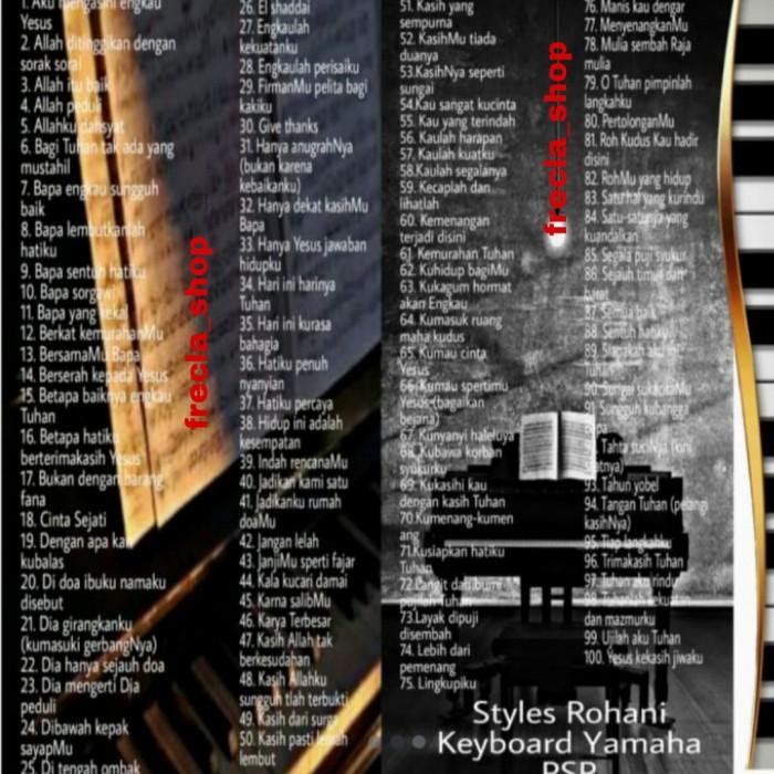 Flashdisk USB Style Rohani Keyboard Yamaha PSR