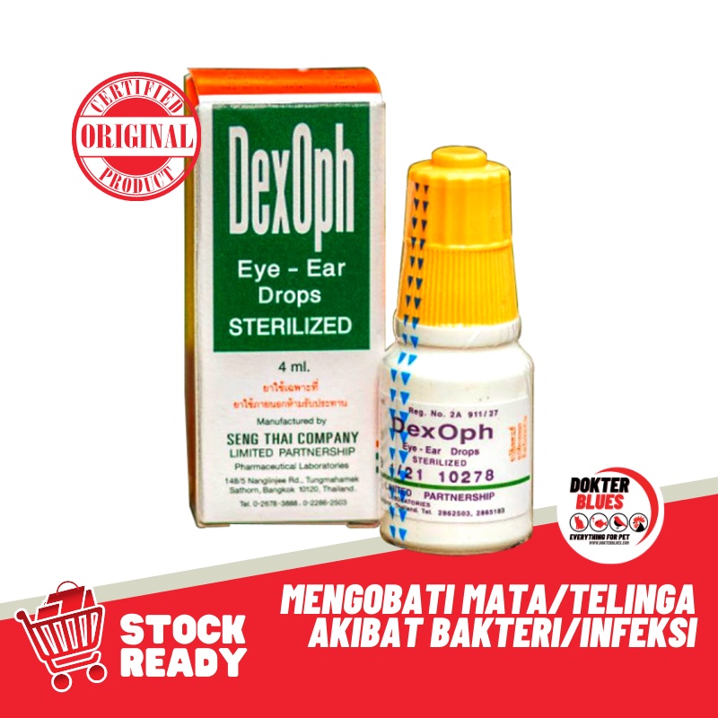 Dexoph Obat Tetes Mata Dan Telinga Ayam