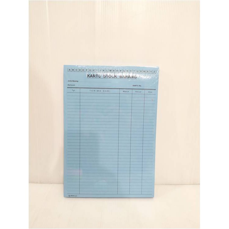 

KARTU STOK BARANG UKURAN FOLIO PACK