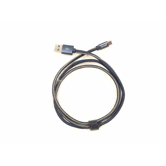 QGEEM Micro USB Kabel Data Cowboy Jeans Braided Fast Charger Cable