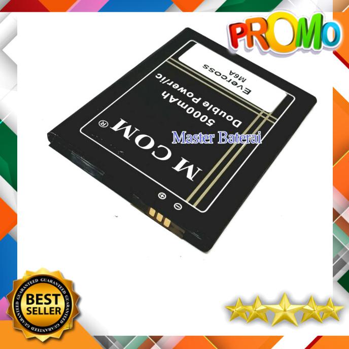 Acc Hp Baterai Evercoss M6A Cross Evercros Evercoss M6 A Double Ic Original