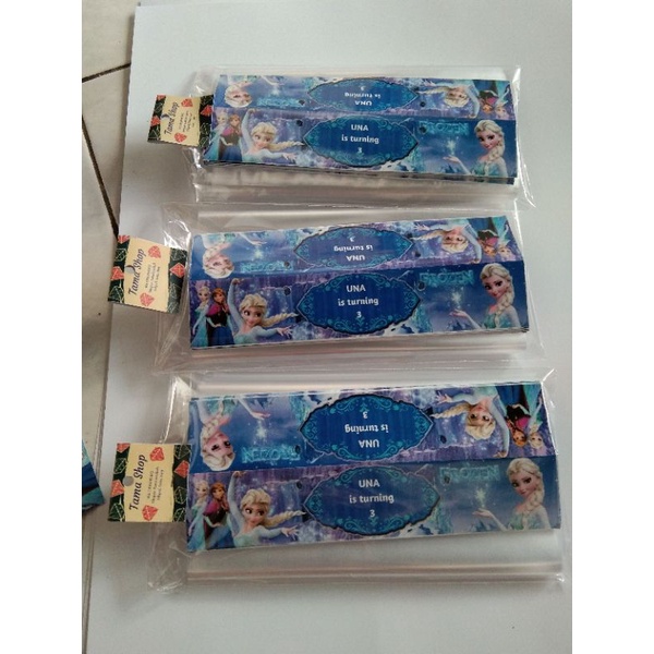 

Plastik snack Ultah ulang tahun birthday Custom 20x30cm. bisa pakai nama, foto, usia & pilih karakter