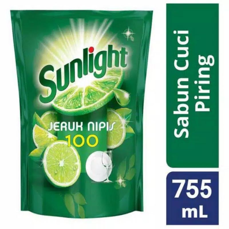sunlight jeruk nipis 100 755ml random / botol 400ml / botol 750ml