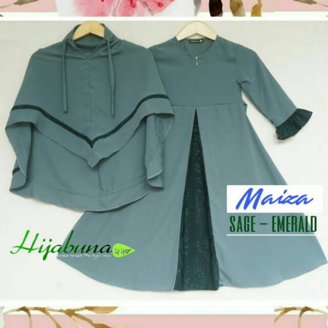 Gamis anak banat maiza hijabuna