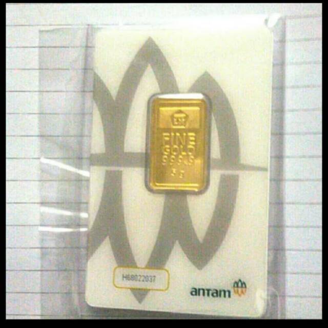 LM antam 5 gram,bundling antam 2 gram press cetakan 2018