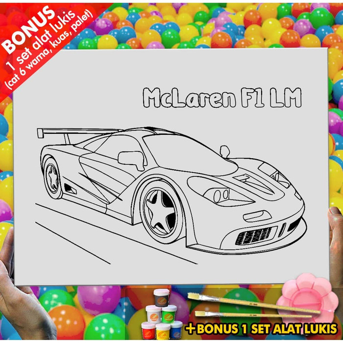 

Kanvas Lukis Anak Mobil Hotwheels Canvas Coloring Mewarnai MEL1212