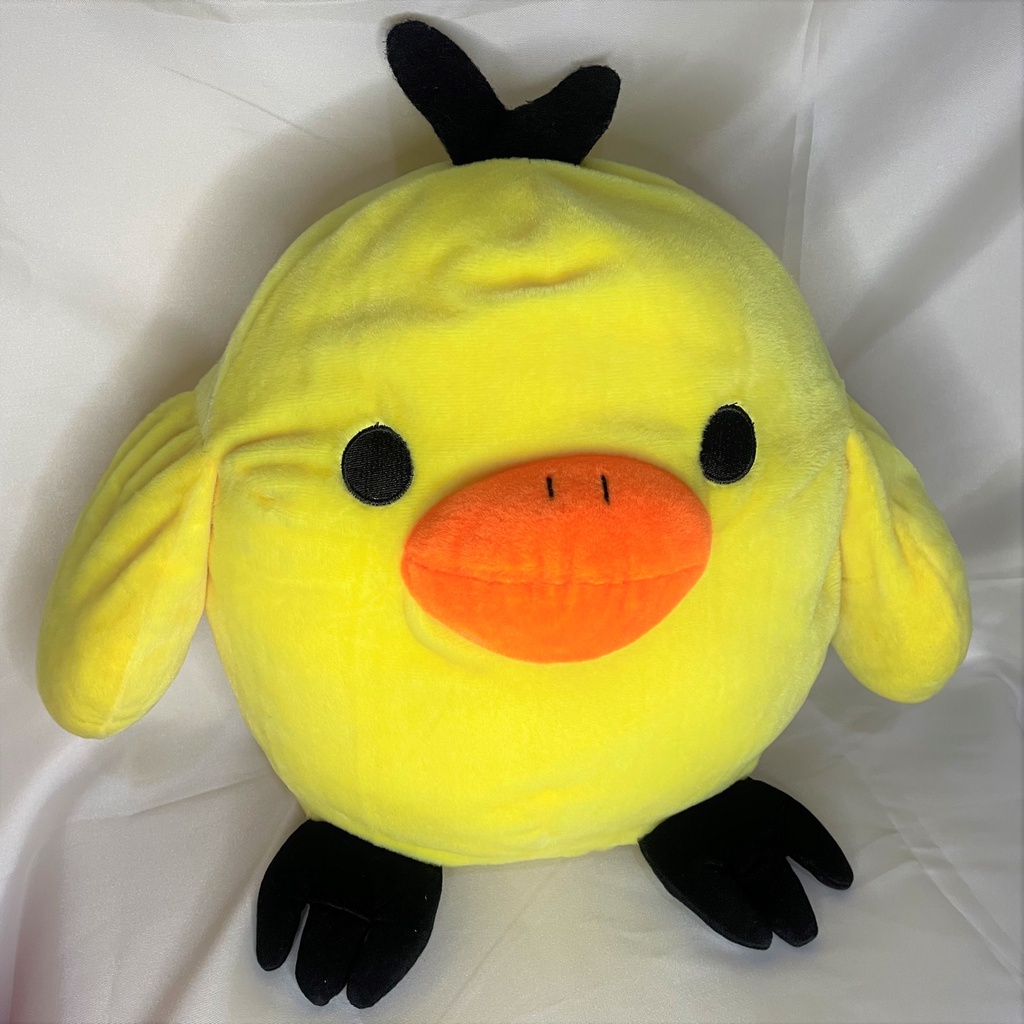 BONEKA DOLL AYAM CHICKEN CHICK YELLOW KUNING KADO HADIAH UKURAN MEDIUM SEDANG BESAR JUMBO BIG ANAK M