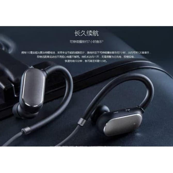 XIAOMI MI SPORT BLUETOOTH WIRELESS HEADSET EARPHONE HEADPHONE - HITAM
