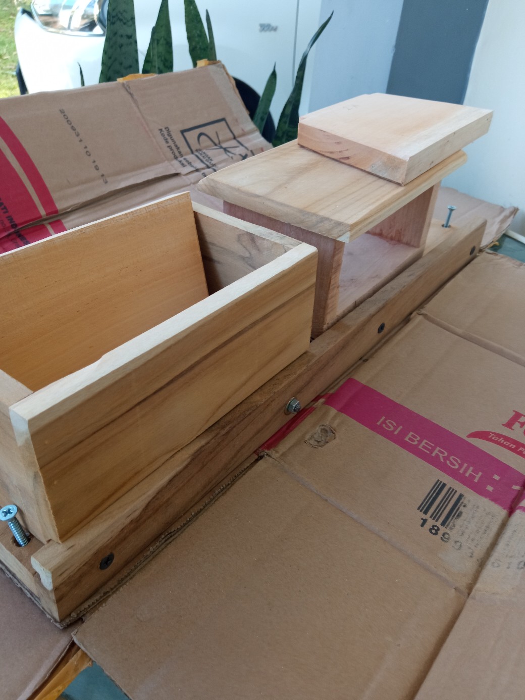 Uk Jumbo Kwalitas Terjamin Pengiris Serbaguna / Pemotong Keripik Kayu Jati Asli