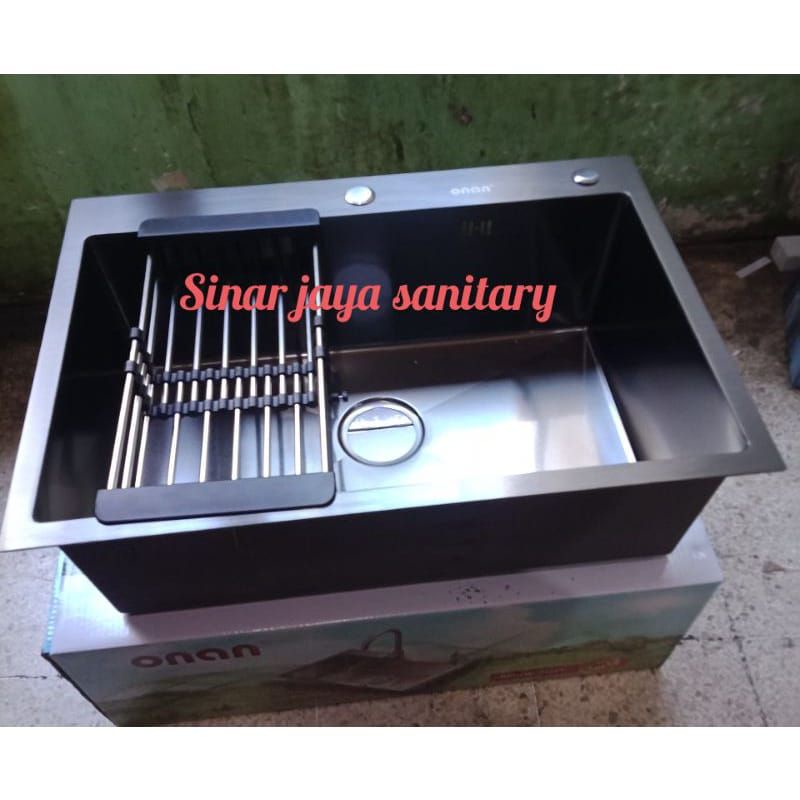 Kitchen sink onan 7050 hitam (ORIGINAL) / sink onan 7050
