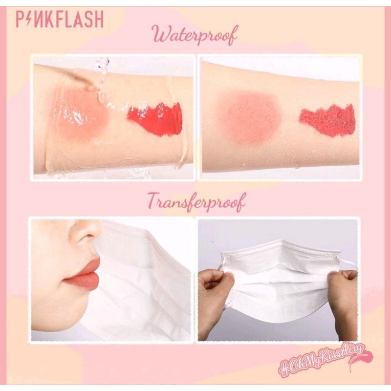 [BPOM] PINKFLASH Lip &amp; Cheek Duo Matte Tint | Pink Flash
