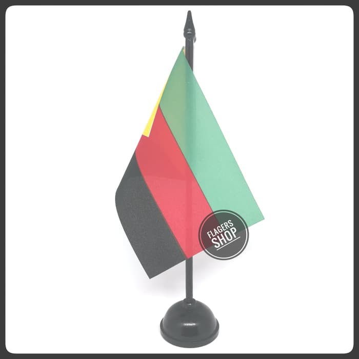 

Bendera Meja Azawad + Tiang Kayu