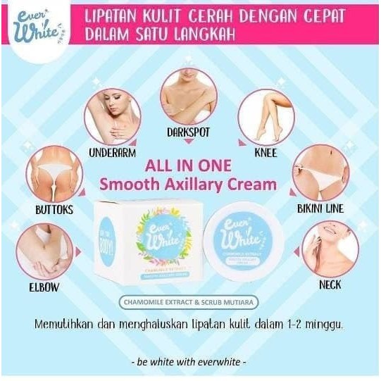 Everwhite - Smooth Axillary Cream | Everwhite blue