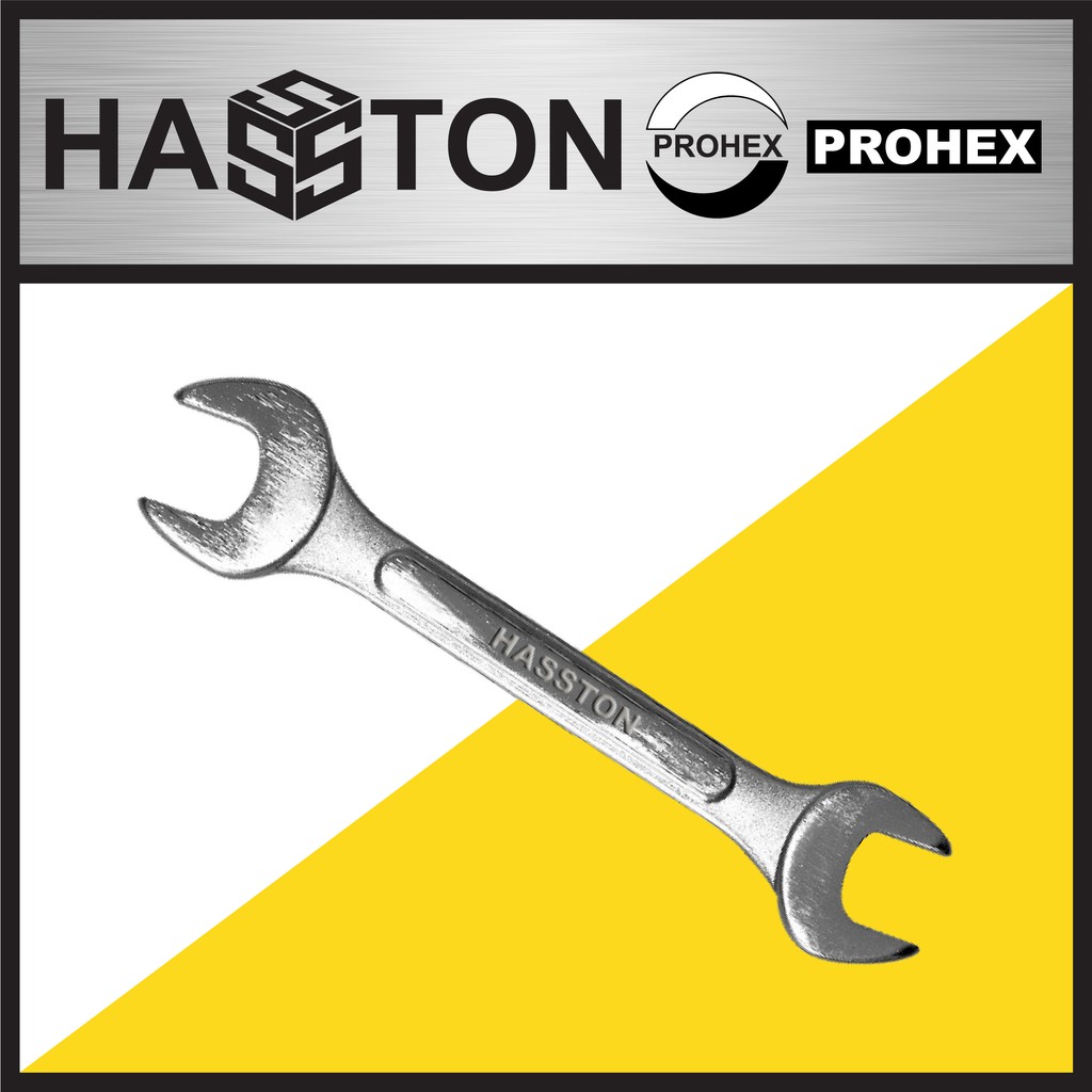 

HASSTON 8x10mm Kunci Pass Chrom Mdl. Tulang (1649-009)