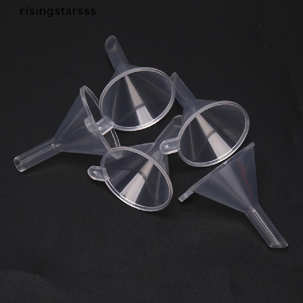 5 Pcs Corong Mini Bahan Plastik Untuk Botol Minyak Cair