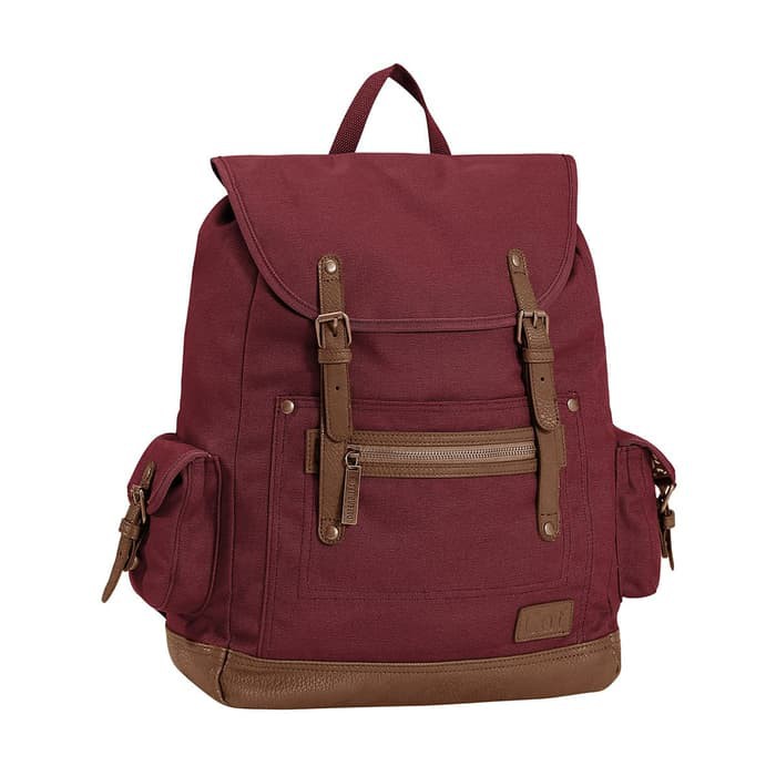 Caterpillar Flash Tas Ransel Pria Cabernet