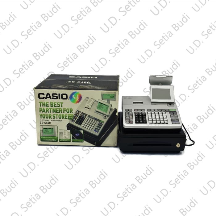 Jual  Mesin Kasir CASIO SE-S400 ( ASURANSI )  Berkualitas
