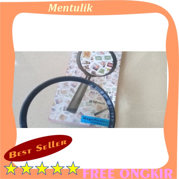 

Magnifier Kaca Pembesar Joy - Art 90 mm - 5 x