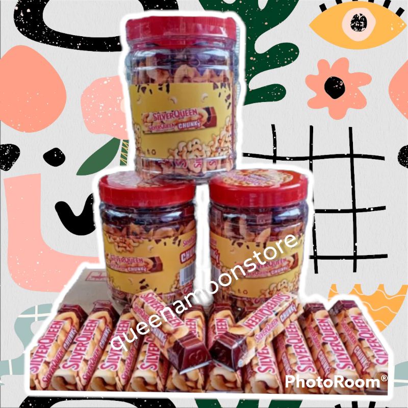 

SILVERQUEEN CHUNGKY BAR 33gr toples isi 12pcs