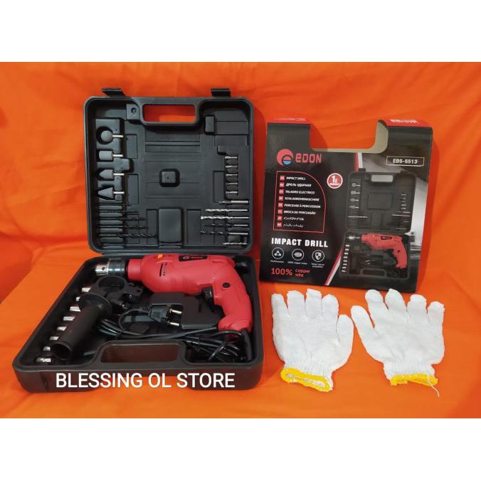 BOR LISTRIK IMPACT DRILL BETON 13 MM EDON ED5-5513