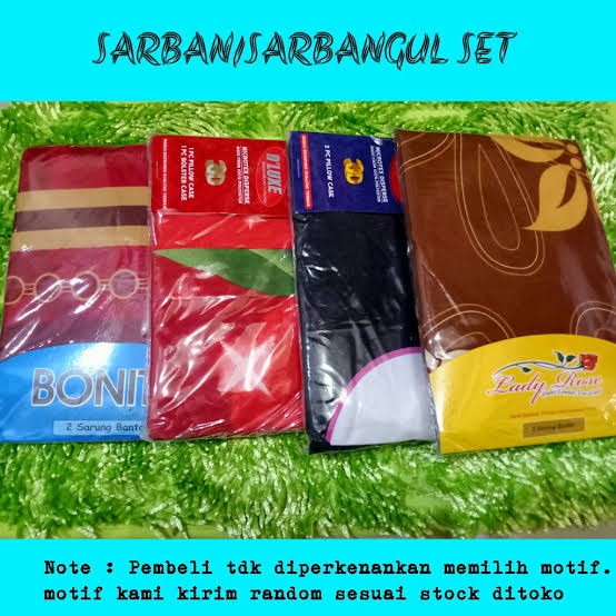 RC Sprei Sarung Bantal Bonita Isi dua pcs satu paket