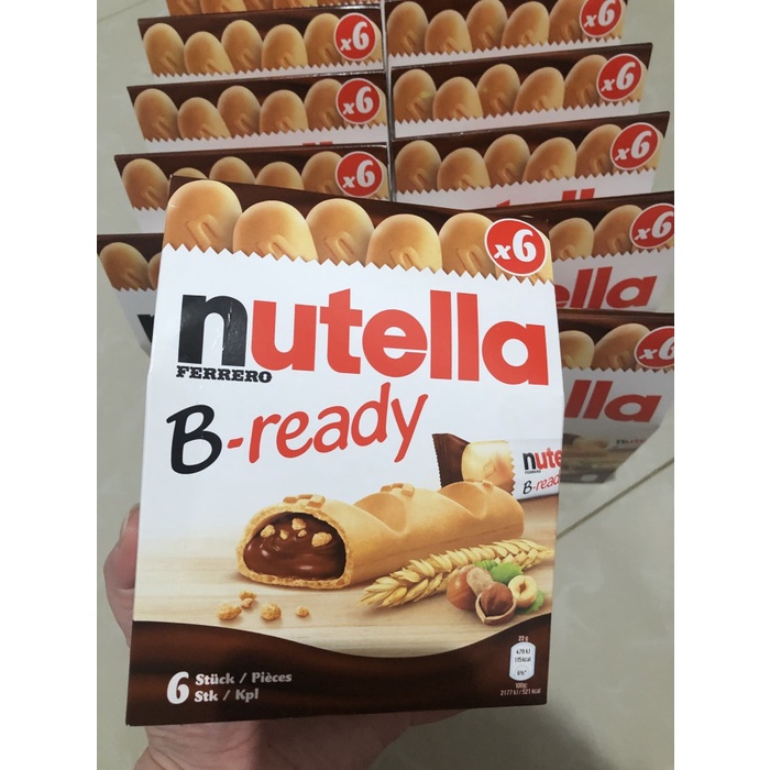 

NUTELLA B-READY ISI 6 PCS - NUTELA BREADY